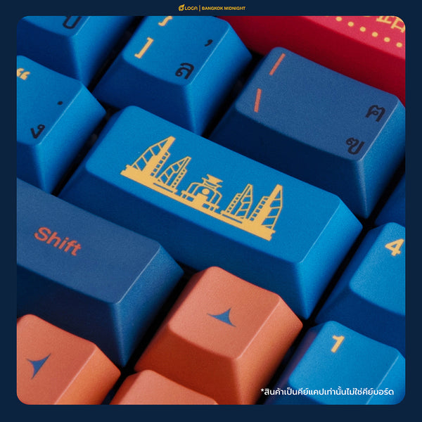 Bangkok Midnight Keycap set : The idea