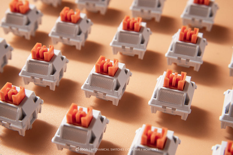 LOGA  MECHANICAL KEYBOARD SWITCHES : NOMYEN / CHATHAI / NOMSOD (35 pcs / box )