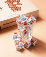 LOGA  MECHANICAL KEYBOARD SWITCHES : NOMYEN / CHATHAI / NOMSOD (35 pcs / box )