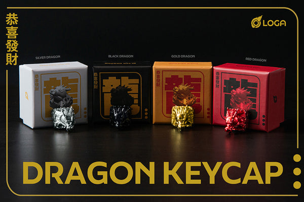 LOGA Metallic keycap series : Year of the Dragon