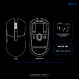 LOGA Garuda Mini : Wireless gaming mouse (Hot swappable switches)