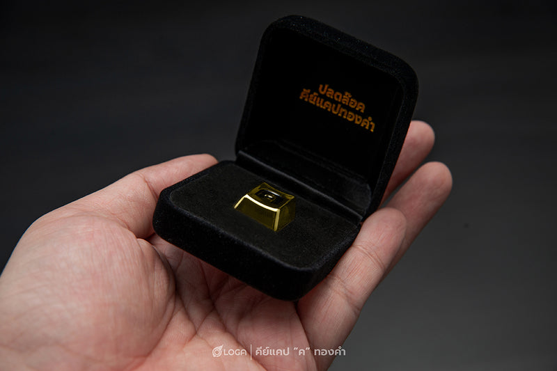LOGA Metallic keycap : รุ่นตัวอักษร “ค“ (The alphabet "ค" )