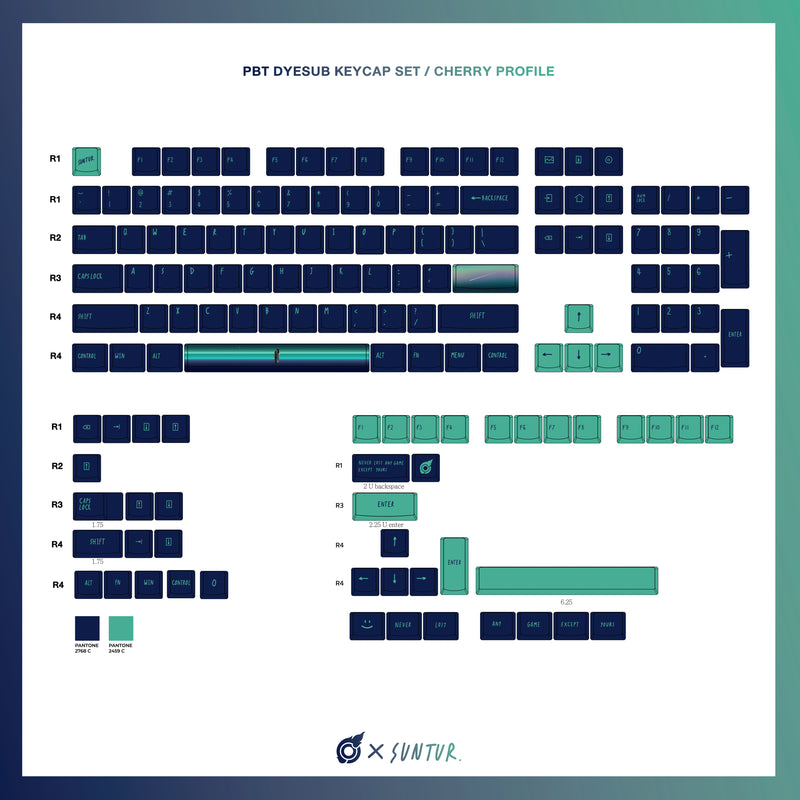 LOGA x SUNTUR Limited collection : Never Lost Any Game, Except Yours ( Mousepad , wireless mouse, keycap set )