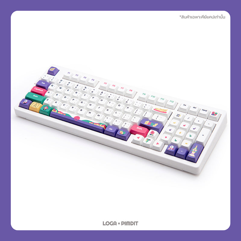 LOGA X PimDit: Thai Mutelu Keycap Set (XDA Profile)