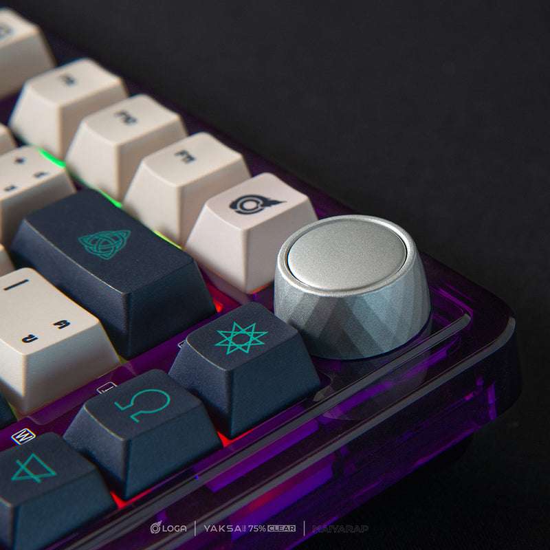 LOGA YAKSA  PRO 75% Clear : Maiyarap edition : Tri-mode wireless Mechanical keyboard