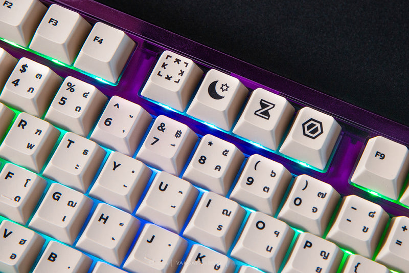LOGA YAKSA  PRO 75% Clear : Maiyarap edition : Tri-mode wireless Mechanical keyboard