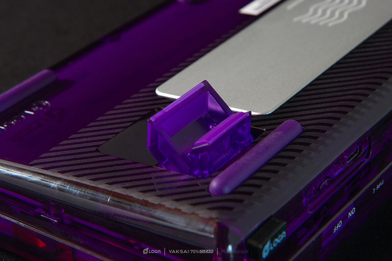 LOGA YAKSA  PRO 75% Clear : Maiyarap edition : Tri-mode wireless Mechanical keyboard