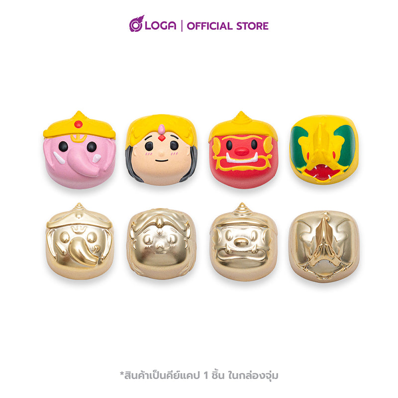 LOGA Mutelu keycaps series: blind box keycaps Mutelu