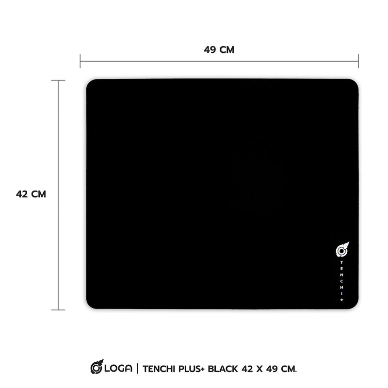 Tenchi Plus Esport Mousepad:  Black Edition - 50x50 cm