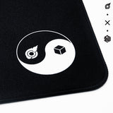 LOGA X MICEMOD : TENCHI PRO PREMIUM  ESPORT MOUSEPAD  BLACK edition