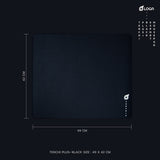 Tenchi Plus Esport Mousepad:  Black Edition - 50x50 cm