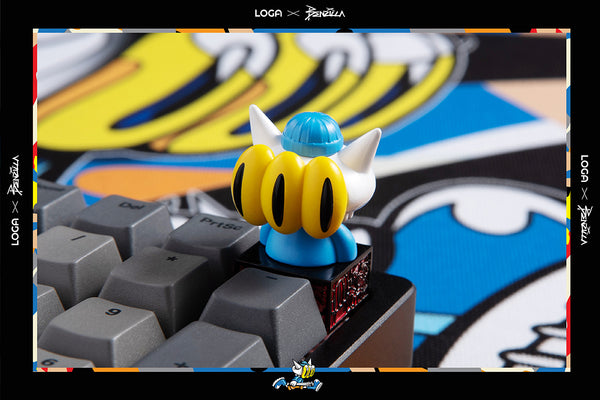 LOGA X BENZILLA : Toycap ( Mx stem Toy keycap )