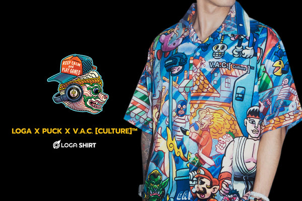 LOGA X PUCK X V.A.C. [Culture]™  V1 SHIRT