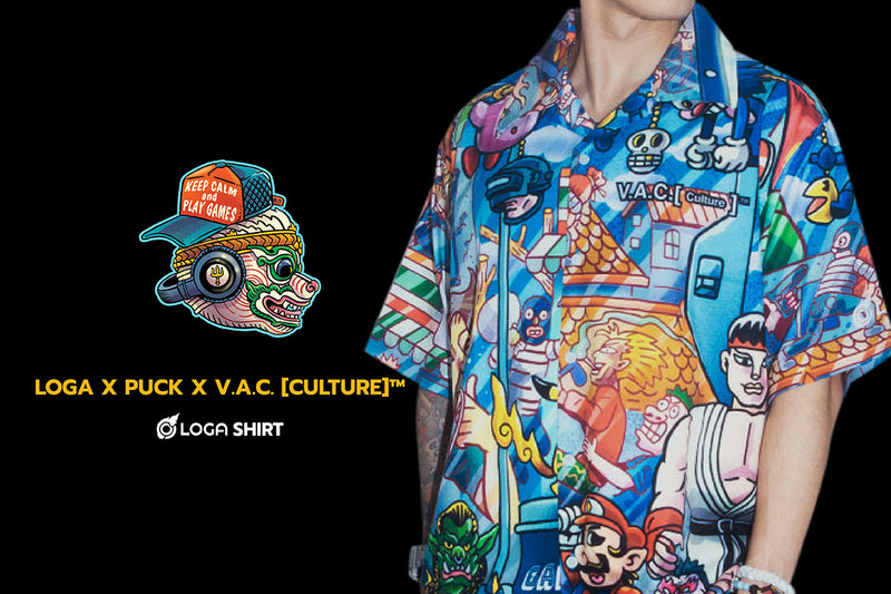 LOGA X PUCK X V.A.C. [Culture]™  V1 SHIRT