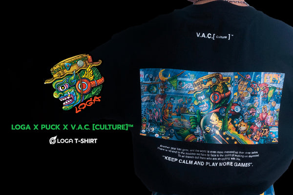 LOGA X PUCK X  V.A.C. [Culture]™  V2 T-SHIRT