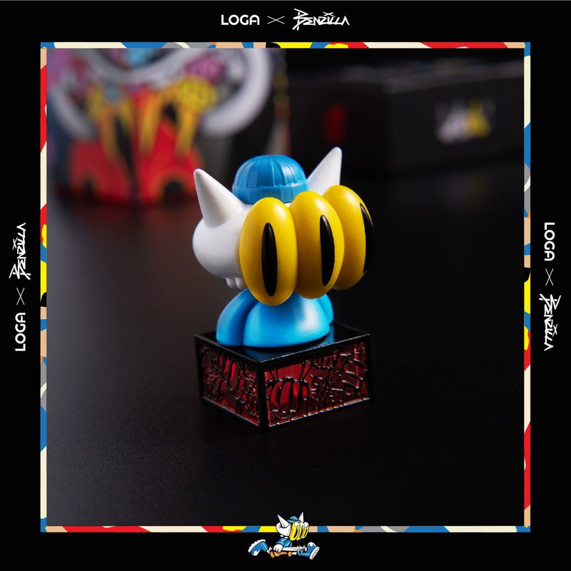 LOGA X BENZILLA : Toycap ( Mx stem Toy keycap )