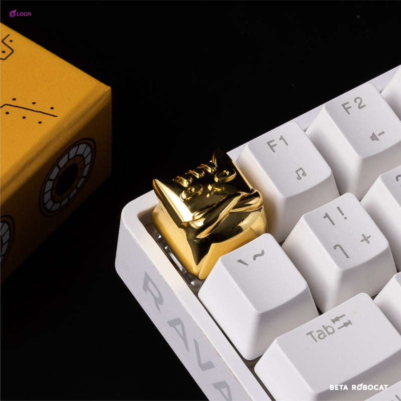 LOGA metallic keycap series : Beta the Robo Cat – LOGA Official store