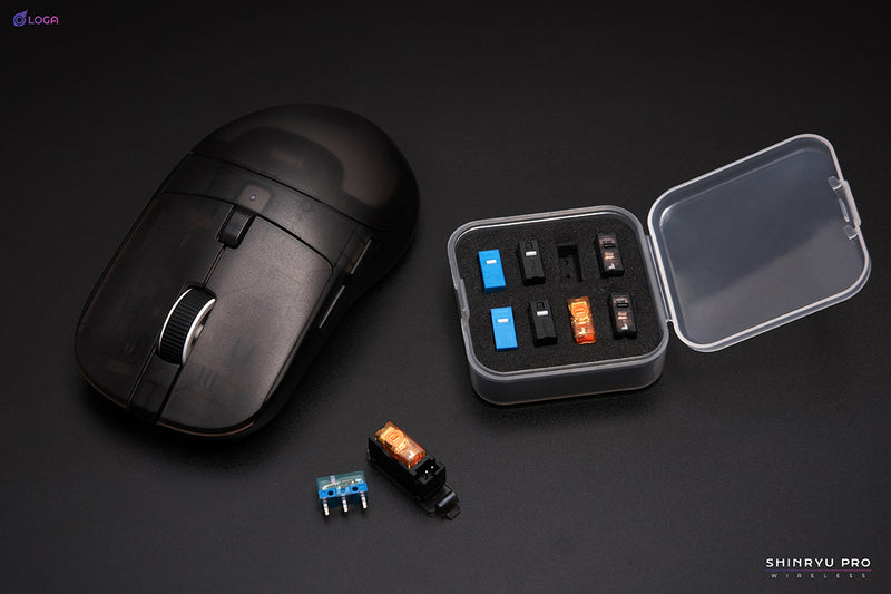 LOGA Shinryu PRO Wireless gaming mouse [Hot swappable switch ]