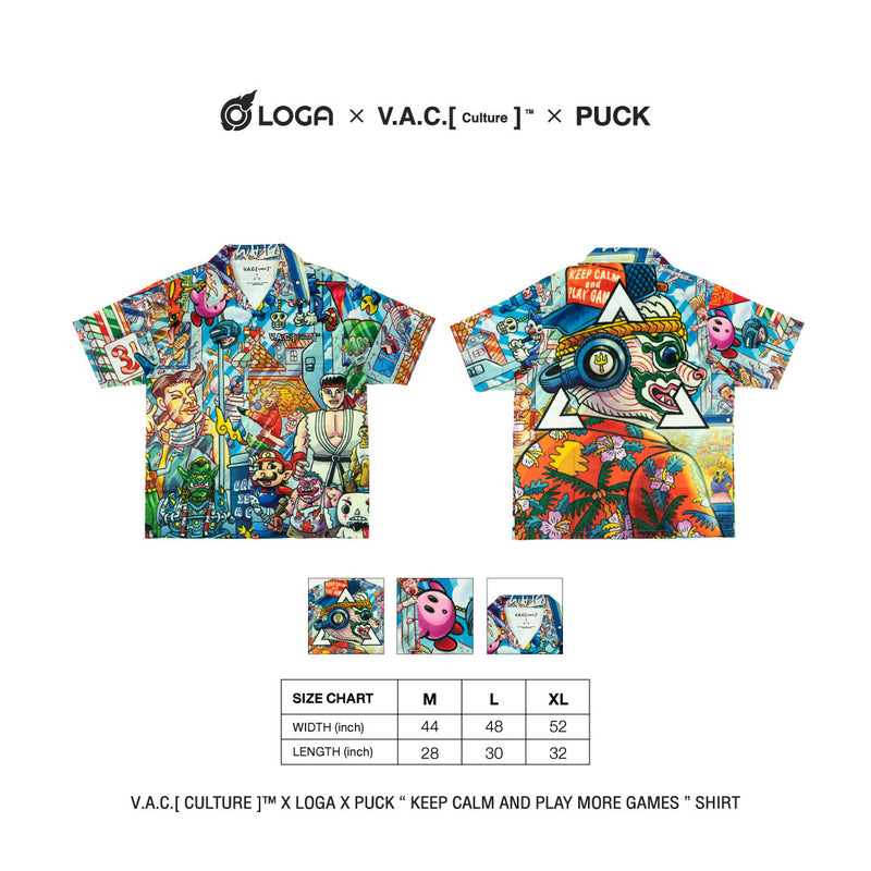 LOGA X PUCK X V.A.C. [Culture]™  V1 SHIRT