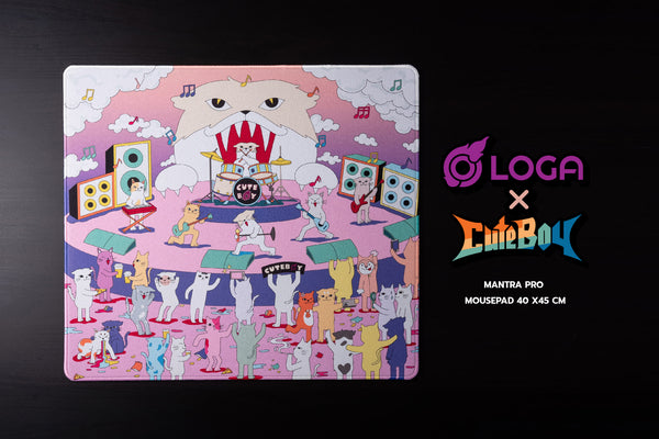 LOGA X Cuteboy : Mantra PRO 40x45 cm (LIMITED EDITION)
