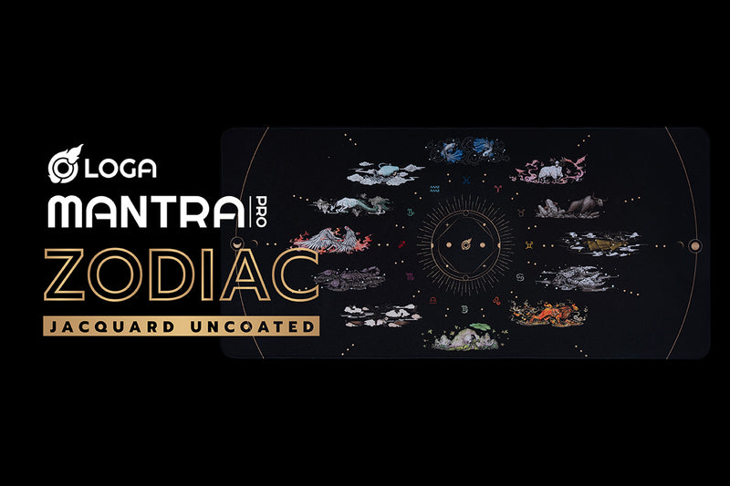 LOGA Mantra PRO jacquard cloth (Uncoated) Mousepad : Zodiac edition