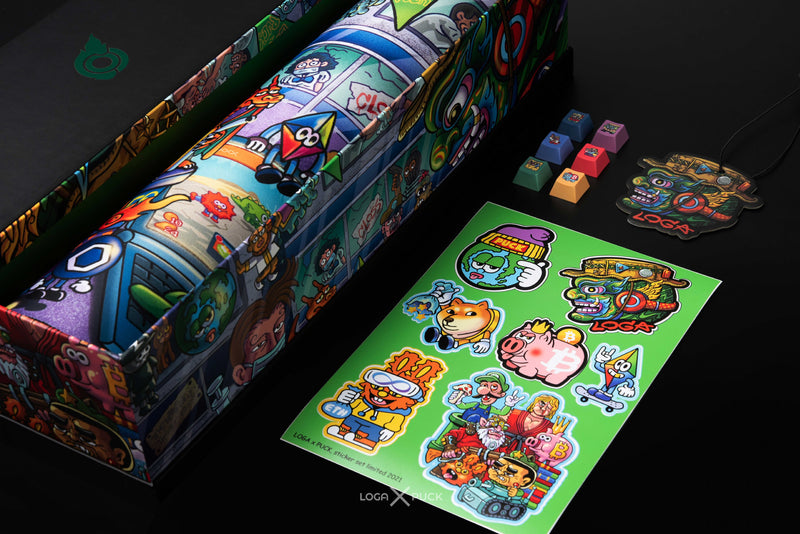 LOGA X PUCK V2 : Mantra XXL mousepad : Keep calm and play more games [Limited Edition]